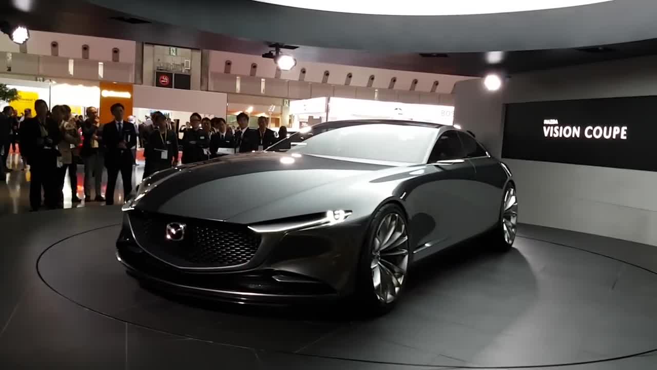 2017东京车展—马自达Vision Coupe概念车预示着未来马自达旗下全新产品系列设计理念