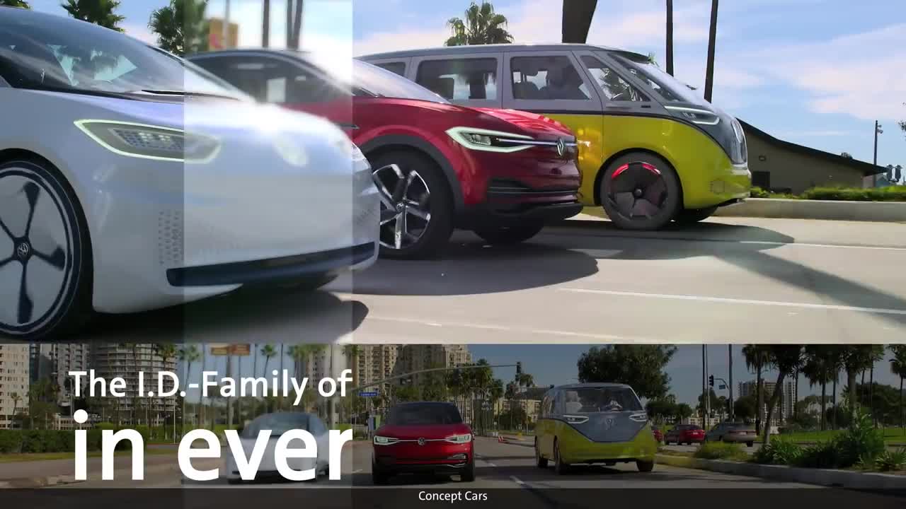 大众未来为我们将要带来的电动汽车