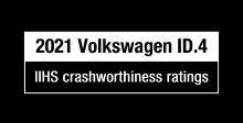 2021 Volkswagen ID.4 IIHS crashworthiness tests