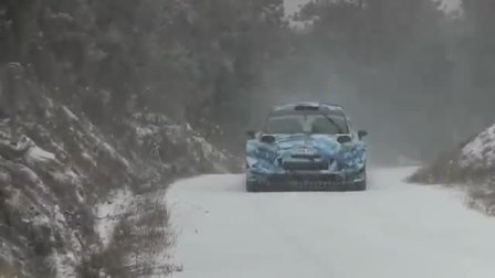 2017年福特嘉年华参加WRC精彩画面