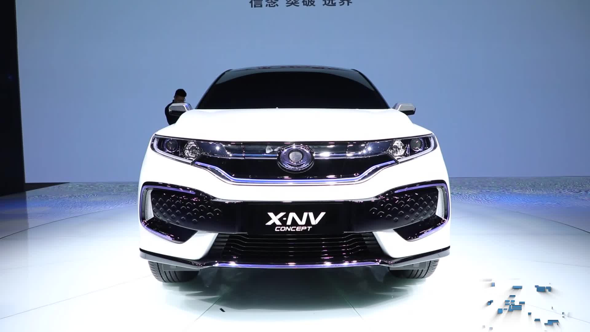 2019上海车展 100秒说车本田X-NV 概念车